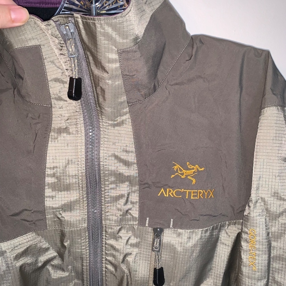 Arc'teryx 1999 Rare Alpha SL Goretex Golden Logo Jacket M - Picture 9 of 14
